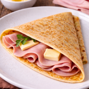 crêpe jambon beurre